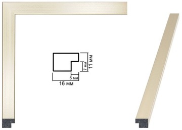 Каркас, рамка 9х13 - профиль WIK - 12 цветов 13х9 см