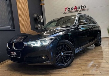 BMW Seria 3 F30-F31-F34 Touring Facelifting 2.0 320d 190KM 2018 BMW Seria 3 2.0D 190KM gwarancja NAVI AUTOMAT zarejestrowana 2.0