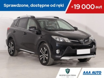Toyota RAV4 IV MPV D-4D 125 124KM 2015 Toyota RAV 4 2.0 D-4D, Salon Polska, 4X4, Skóra