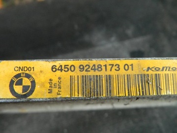 BMW F10 CHLADIČ KLIMATIZACE 9248173