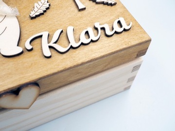 Подарочная коробка с ГРАВИРОВКОЙ