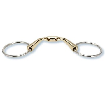 Stubben wędzidło 2223 2x łamane anatomiczne 12,5cm