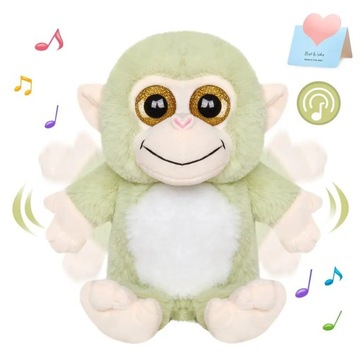 Handclap Cat Doll Toys Musical Gift Plush Toys with Big Diamond Eyes Soft