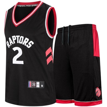 Комплект баскетбольной формы Raptors № 2 Леонард, S