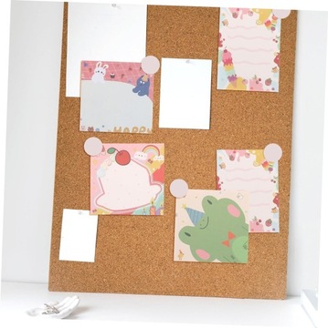 4 милых блокнота для заметок, красочные липкие заметки, настенный портативный нет