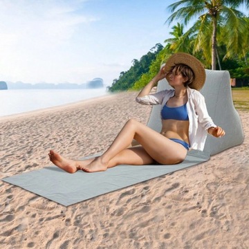 ПЛЯЖНЫЙ КОВРИК, НАДУВНАЯ СПИНКА, МАТРАС