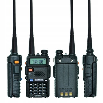 RADIO BAOFENG UV-5R RADIOTELEFON KRÓTKOFALÓWKA