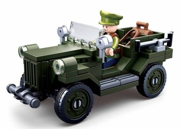 KLOCKI SLUBAN Jeep radziecki Gaz-67 112 el