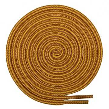 GLANY 18 - 20 dz SZNUROWADŁA ŻÓŁTO BRĄZOWE 280 cm