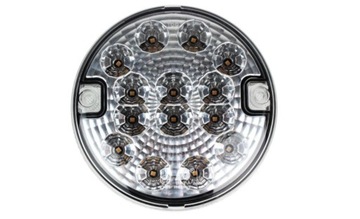 Lampa cofania okrągła 14 LED przyczepy naczepy