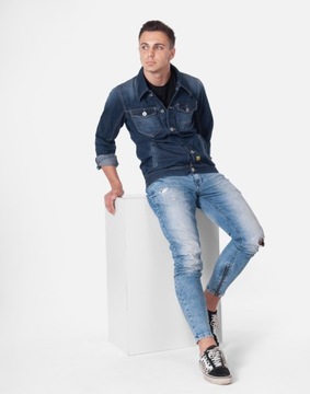 Kurtka Katana Bluza Męska Jeans Jupa T002 r 3XL