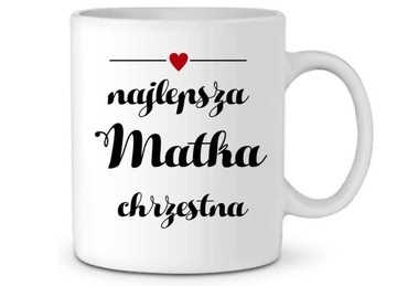 Kubek na podziękowanie dla chrzestnej CHRZEST