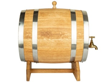 Дубовая бочка ANTAŁEK 15 л для виски самогона вина ликеров (с сертификатом PZH)