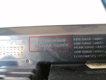 PANEL HODINY HYUNDAI OE 94510-1K000