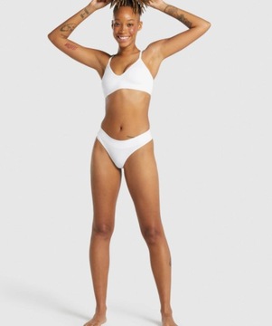 СПОРТИВНЫЙ БЮстгальтер GYMSHARK, БЕЛЫЙ, ОБЫЧНЫЙ L 0Z8G4_C*