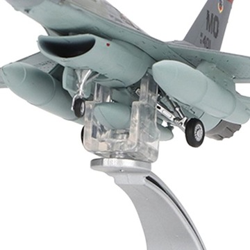 Модель реактивного самолета F-16C, 1:100, литье под давлением из сплава ВВС США
