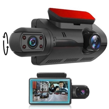 Rejestrator jazdy kamera 360 stopni 1080P Hd