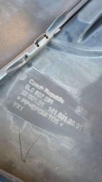 NÁRAZNÍK PŘEDNÍ SKODA YETI 1 I 09- 5L0807061
