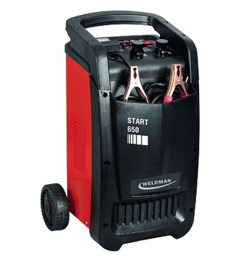 WELDMAN START 650 - Prostownik z rozruchem 12/24V