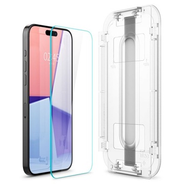 ЗАКАЛЕННОЕ СТЕКЛО ДЛЯ IPHONE 15 PRO SPIGEN GLAS.TR 