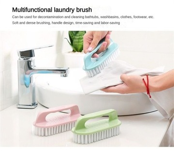 1~10PCS Shoe Washing Laundry Brush with Handle