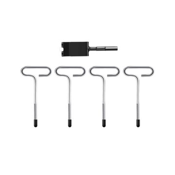 Adapter do wiertła do kotwicy pod lodem Mocne gwintowane kołki do namiotu N