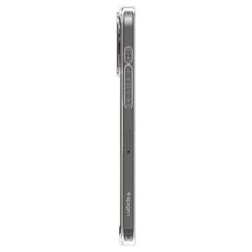 Чехол Spigen Crystal Hybrid MagSafe для iPhone 15 Pro — прозрачный и белый