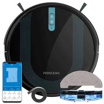 PROSCENIC 850T Robot sprzątający mopujący 2w1 3000Pa LDS HEPA 120m2