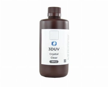 Żywica UV 3DUV Crystal Clear próbka - 100 g do Drukarki 3D