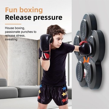 МУЗЫКАЛЬНАЯ ДОСКА ТРЕНИРОВОЧНЫЙ ТРЕНЕР ПО БОКСУ BLUETOOTH ТРЕНИРОВОЧНЫЙ МАШИНА ДЛЯ БОКСА