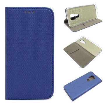 Etui Smart Magnet do Motorola G9 Play/E7+ granatow