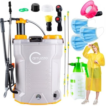 ЭЛЕКТРИЧЕСКИЙ РЮКЗАК-ОПРЫСКИВАТЕЛЬ НА 16 Л + БЕСПЛАТНЫЕ ПОДАРКИ, большой набор