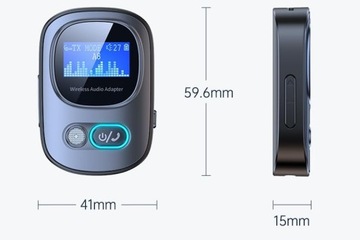 ПЕРЕДАТЧИК АДАПТЕР BLUETOOTH ПРИЕМНИК ЗВУКОВОЙ ПЕРЕДАТЧИК AUX TF МИКРОФОН