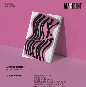 Maxident Stray Kids CD