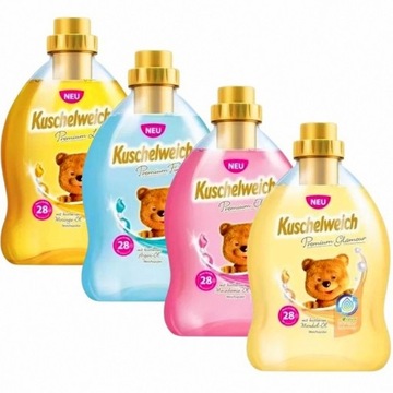 Kuschelweich Premium ZESTAW MIX niemiecki płyn do płukania z olejkami DE