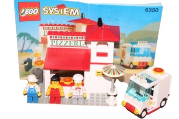 LEGO CITY TOWN 6350-2 ПИЦЦЕРИЯ УНИКАЛЬНОЕ РУКОВОДСТВО