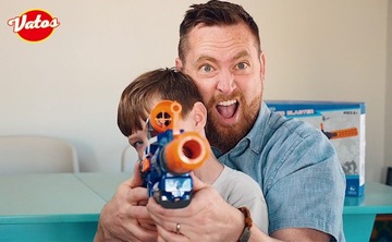 СТРЕЛКА ПИСТОЛЕТ ПУЛЯ ВИНТОВКА ЭЛЕКТРИЧЕСКАЯ + 100 ДРОТИКОВ NERF