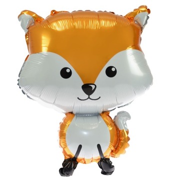 Balon foliowy leśne zwierzątka - lisek