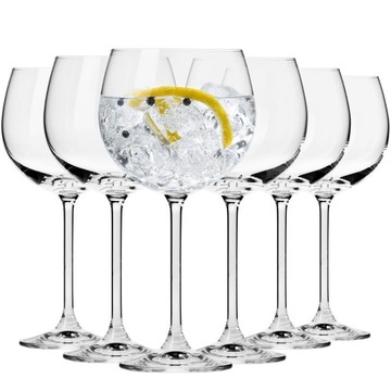 Kieliszki do wody drinków GOBLET Krosno VENEZIA480