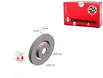 TARCZE HAMULCOWE 2SZT LAND ROVER DISCOVERY SPORT 2