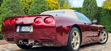 Chevrolet Corvette C5 Cabrio 5.7 i V8 16V 349KM 2003 Chevrolet Corvette Limited Edition Anniversary 50 th, Niski przebieg 39 t, zdjęcie 13
