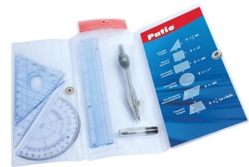 Zestaw geometryczny 5 elementowy w etui Patio