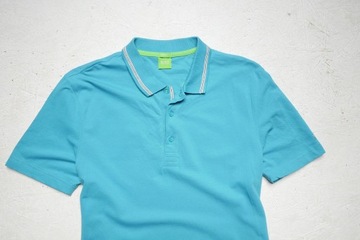 Hugo Boss Green Polo koszulka modern fit męska L