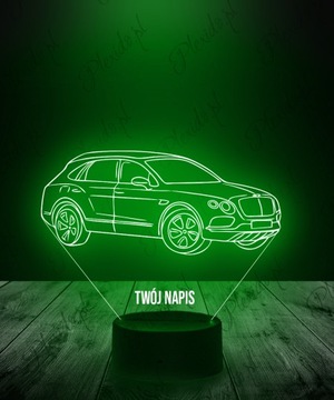 Настольная Лампа Светодиодная Статуя Автомобильный Автомобиль Bentley Bentayga