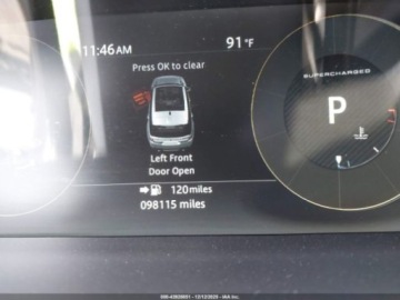 Land Rover Range Rover Sport II SUV 5.0 V8 510KM 2017 Land Rover Range Rover Sport V8, 4x4, od ubezpieczalni 5.0 Benzyna 510KM, zdjęcie 13