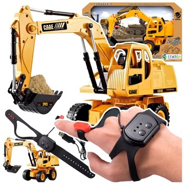 ИГРУШКА ДЛЯ ДЕТЕЙ РУЧНОЙ ЭКСКАВАТОР С ДИСТАНЦИОННЫМ УПРАВЛЕНИЕМ ЖЕСТАМИ РУК, ДВИЖУЩИЙСЯ КОВШ