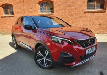 Peugeot 3008 II Crossover 1.6 BlueHDi 120KM 2018 Peugeot 3008 EAT6 GT-line Kamera Serwis GetHelp 1.6 Diesel 120KM