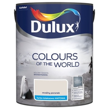 Dulux Kolory Świata Farba Mroźny Poranek Mat 5L
