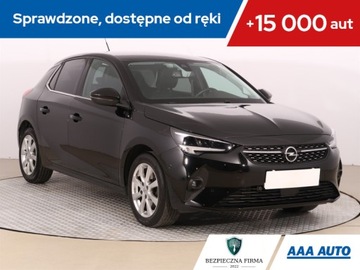 Opel Corsa F Hatchback 5d 1.2 Turbo 100KM 2021 Opel Corsa 1.2 Turbo, 1. Właściciel, Skóra, Klima