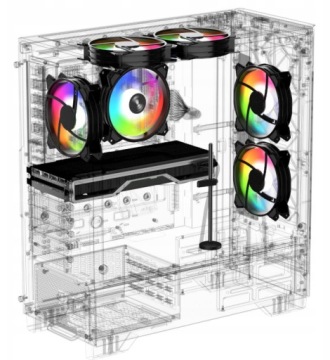 UpHere IHTP магнитный держатель / кронштейн для карт GPU, 190 мм